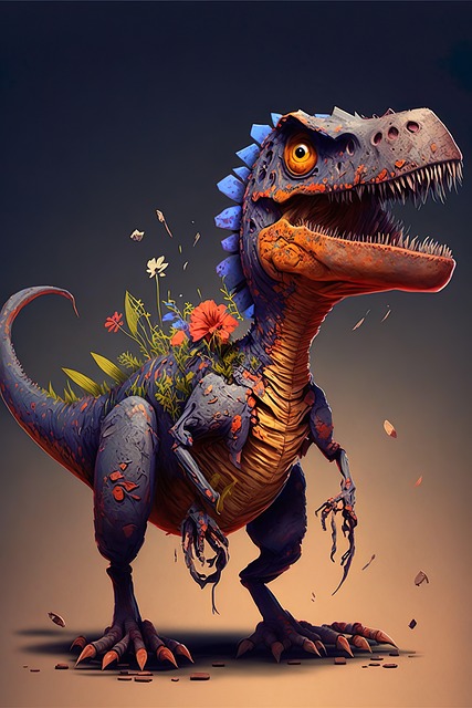 Purple T-Rex